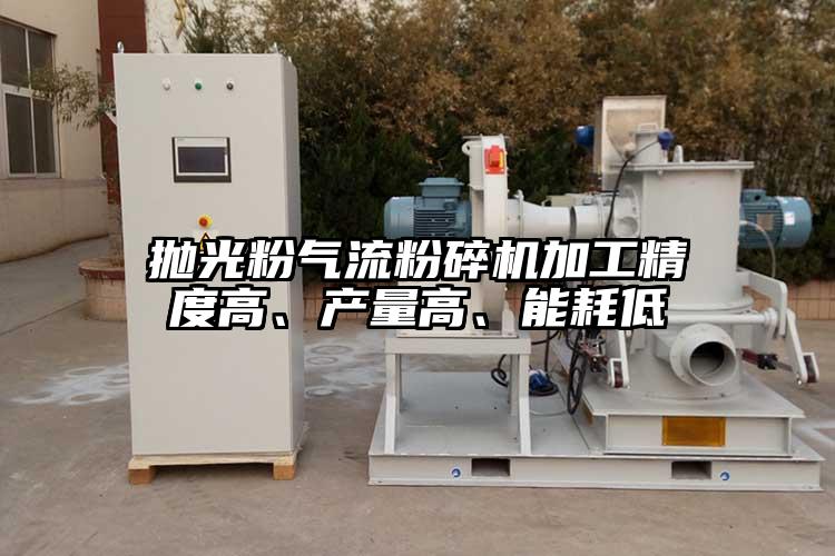 拋光粉氣流粉碎機(jī)加工精度高、產(chǎn)量高、能耗低